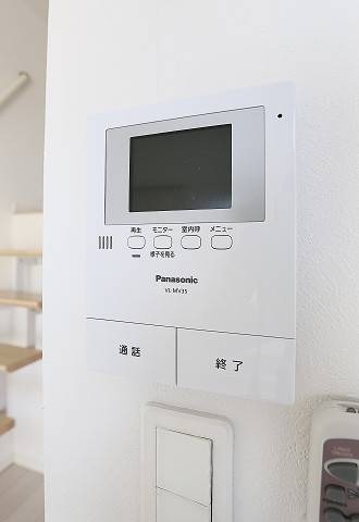 モニター付きで安心ですね。