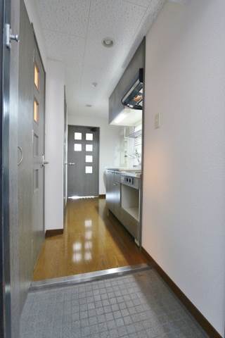 開放感のある玄関ですね