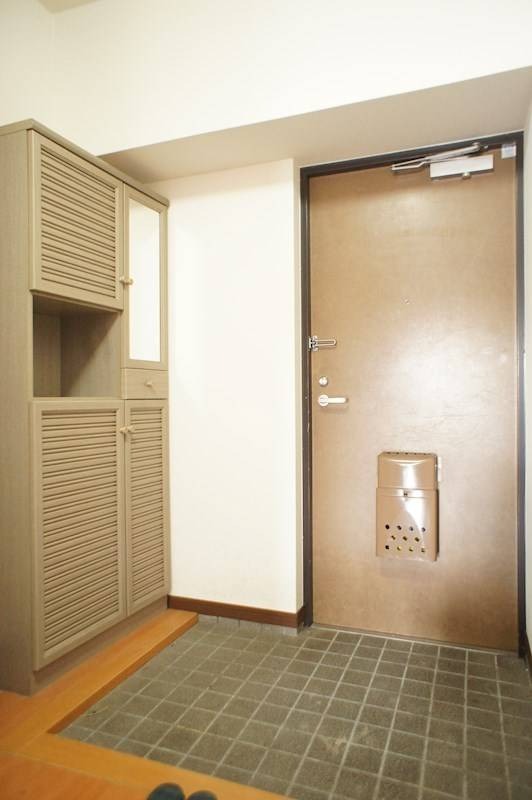 玄関の眺めです。