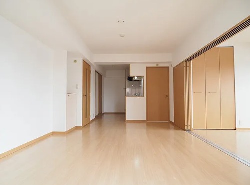 13帖の広々リビングです