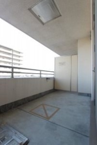 洗濯物を干すスペースも充分にあります