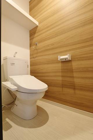 温水洗浄便座付きです