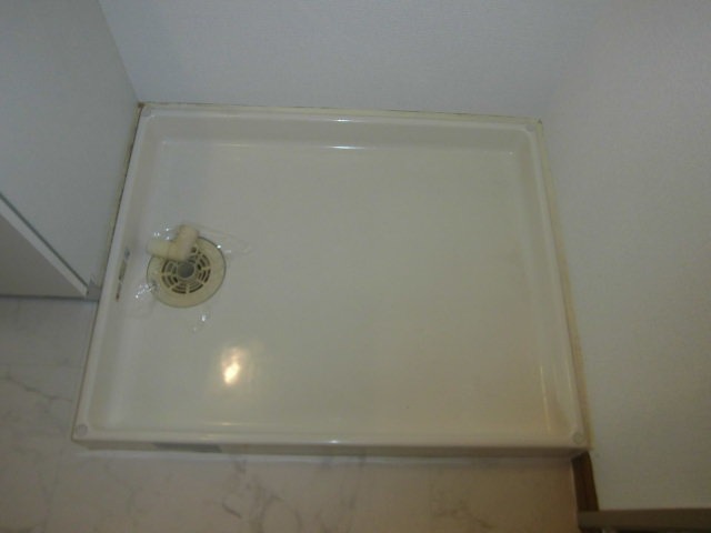 洗濯機も室内に置けます