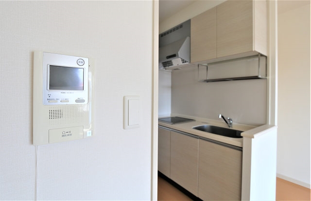 ＴＶモニターホン付きで来客を確認できます