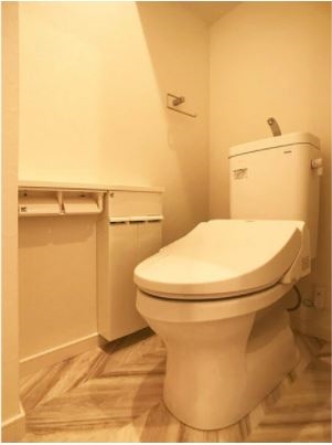 ウォシュレット完備です