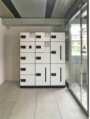 宅配ボックスは嬉しいですね