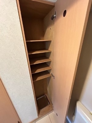 玄関収納もばっちりです。