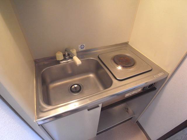 すっきりとしたキッチンです