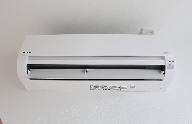 エアコン付きで年中快適に過ごせますね