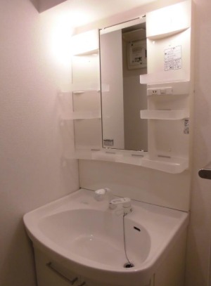 朝の支度はこちらで