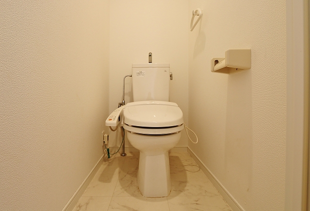 ウォシュレット完備です