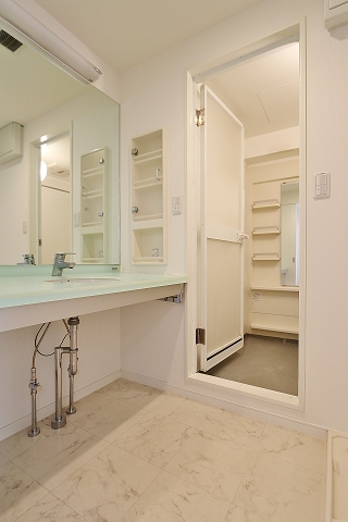 朝の身支度はこちらです