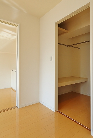 女性の味方ウォークインクローゼットです