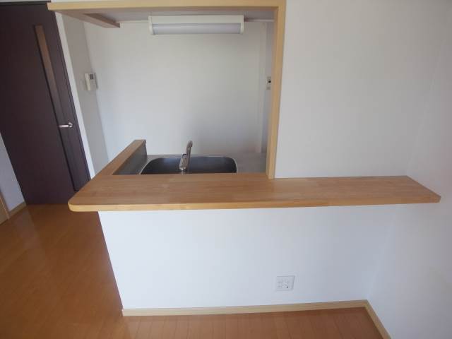 女性人気の高いカウンターキッチンです