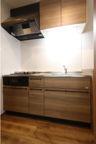 オシャレなキッチンで料理が楽しくなりますね