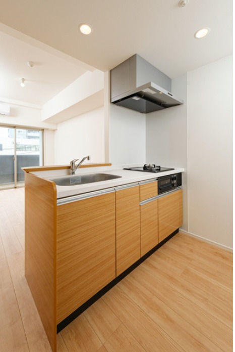 人気のカウンターキッチンです