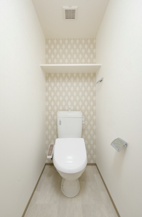 清潔感のあるトイレです