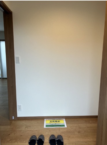 広々とした玄関です