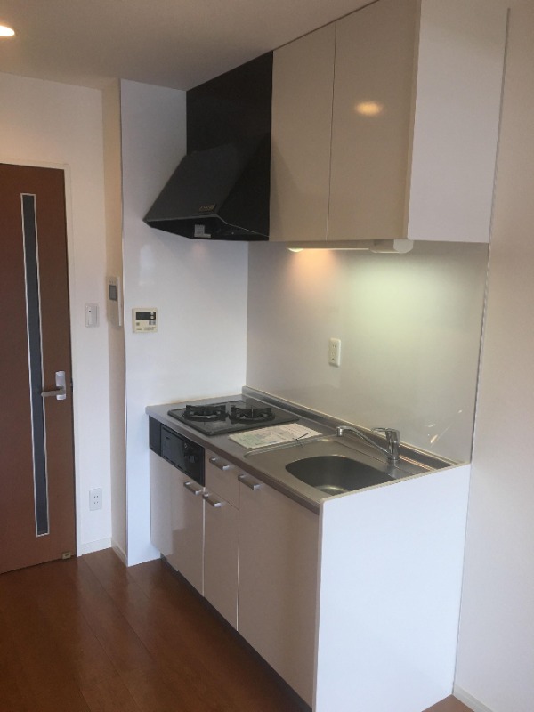 綺麗なキッチンで料理がはかどりますね