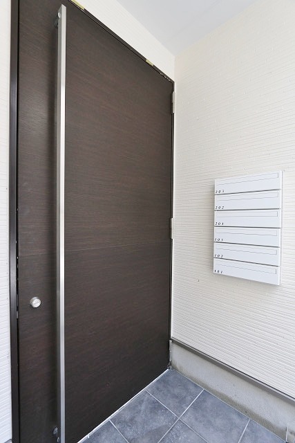 安心なオートロック付きです