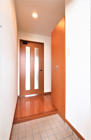 開放感のある玄関ですね