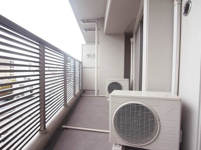 日当たり良好のバルコニーです