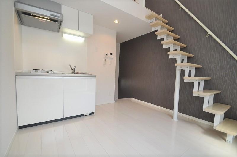 二階にリビング。