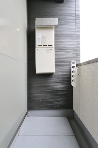 洗濯物を干すスペースも充分にあります