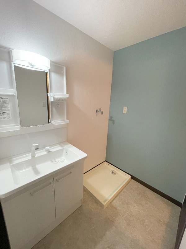 朝の支度はこちらです。