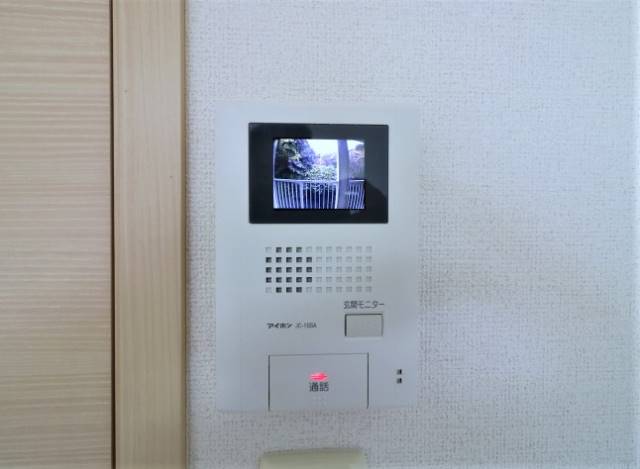 モニター付きで安心ですね。