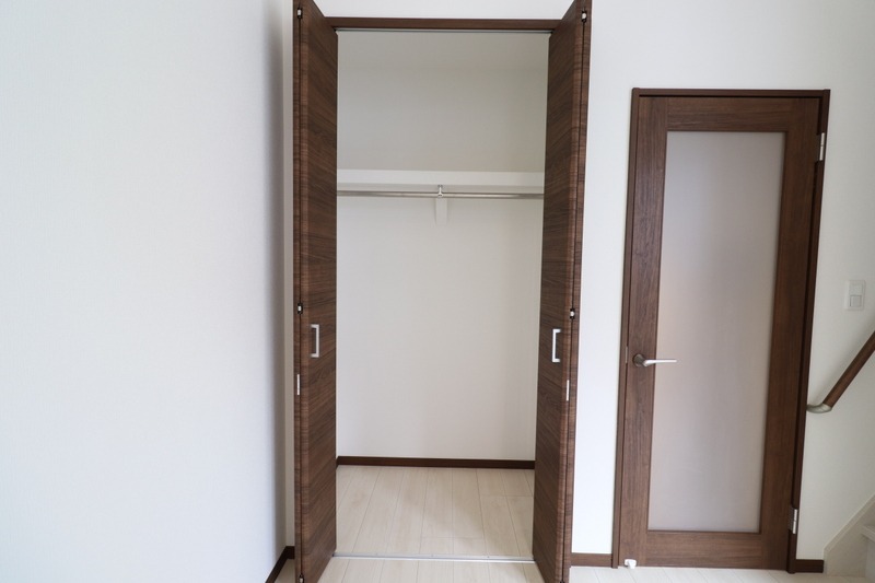 クローゼットも完備。