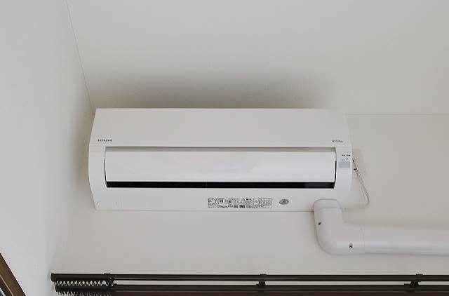 エアコン付きで一年中快適に過ごせます。