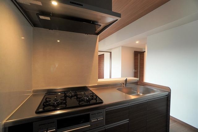 システムキッチンで料理が捗る