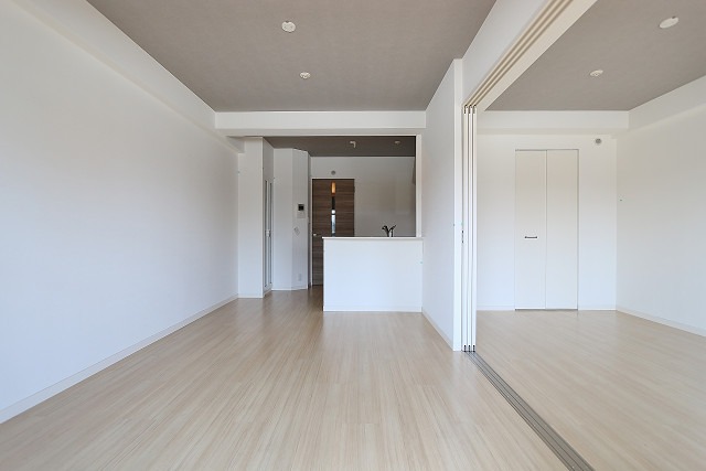 明るいリビング