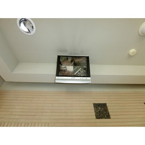 防犯カメラも付いてます