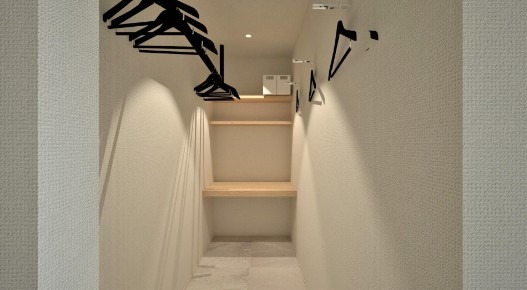 ウォークインクローゼットもあります！