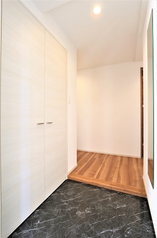 開放感のある玄関ですね