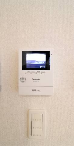 モニター付きで安心です。