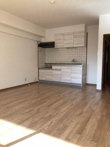 明るいリビングですね