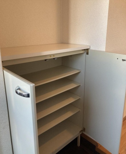 シューズが多い方も安心のシューズボックス