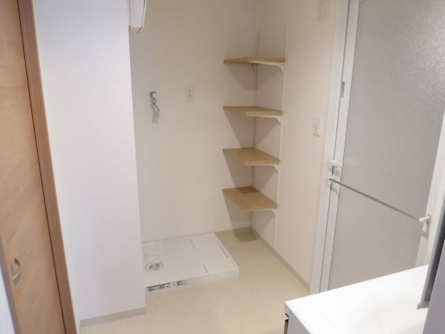 洗濯機置き場室内完備