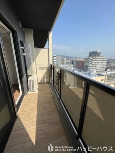 洗濯物もたくさん干せそうです