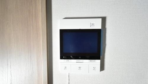 モニター付きで来客がはっきりわかりますね