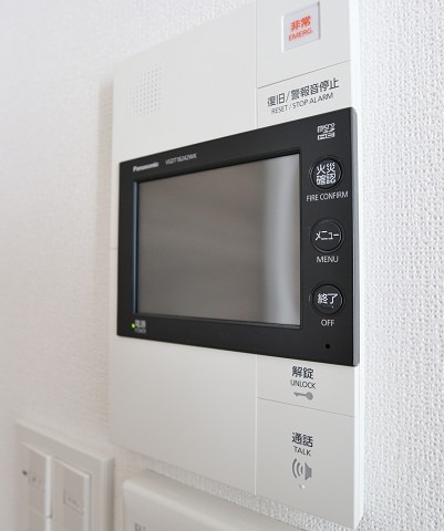 安心のモニターホン付きです