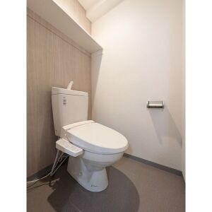 清潔感のあるトイレです