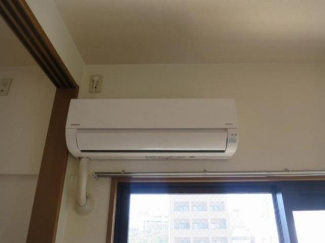 エアコン付きで年中快適に過ごせますね