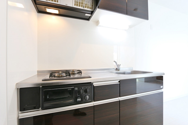 グリル付きでお料理の幅が広がります