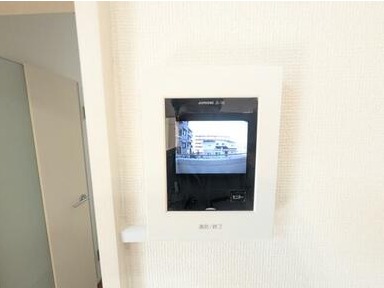 モニター付きで安心です。