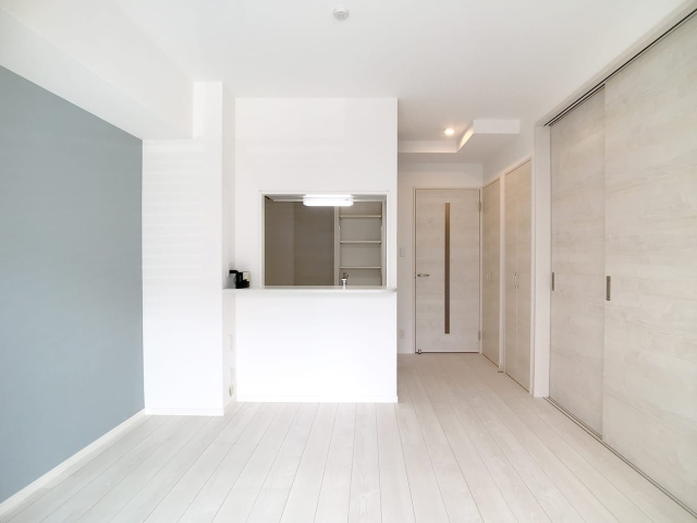 落ち着いた雰囲気のリビングです