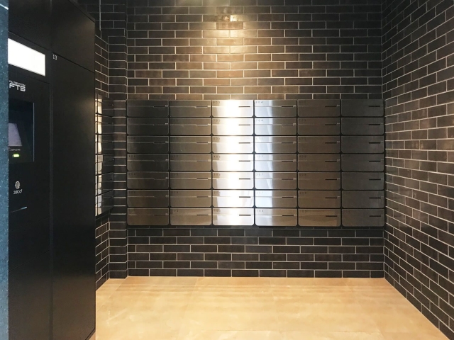 集合ポストもあります